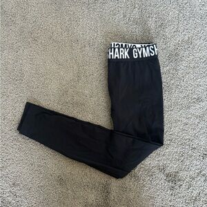 Gymshark black‎ fit seamless leggings